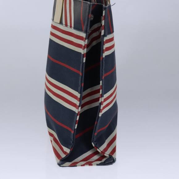 Burberry Blue Label Tote Bag Canvas Navy - Picture 4 of 16